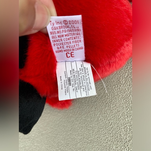 TY Beanie Buddies Collection. The Cardinal Bird - 2001 - Picture 7 of 10